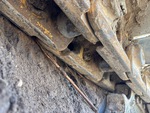 Undercarriage with Left Track Bushings