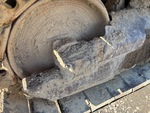 Undercarriage with Left Track Tensioner