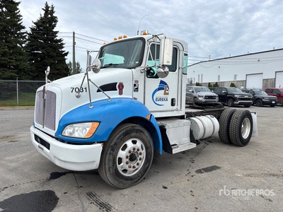 2015 Kenworth T370 S/A Day Cab Truck Tractor
