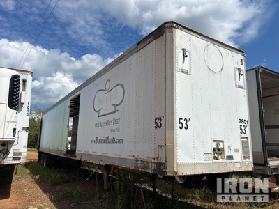 1997 Great Dane 7311TJW-53 53 ft x 102 in T/A Van Trailer