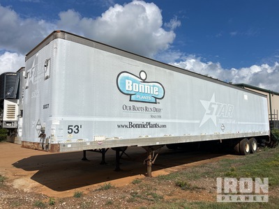 1998 Lufkin TFV-IPST 53 ft x 102 in T/A Van Trailer