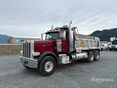 2020 Peterbilt 389 6x4 Transfer T/A Dump Truck