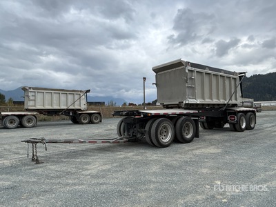 2007 Langfab Quad/A Sliding Transfer Trailer