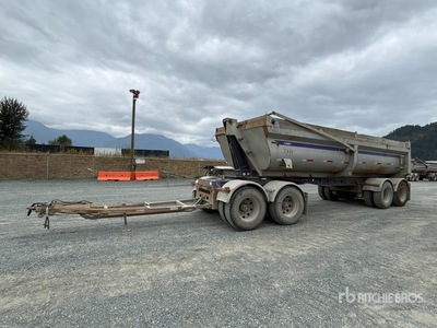 2008 Arnes FD-306 28 ft 6 in Quad/A End Dump Trailer