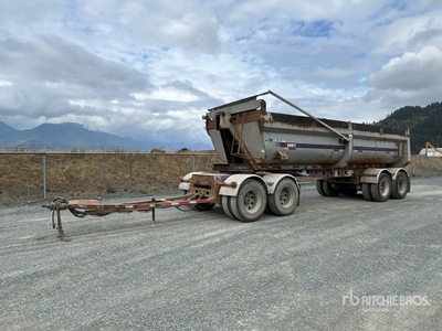 2008 Arnes FD-306 25 ft 6 in Quad/A End Dump Trailer