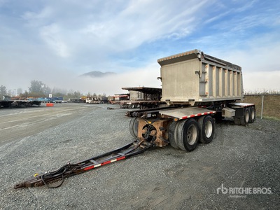 2016 K-Line KDC102 Quad/A Turntable Pup Sliding Transfer Trailer