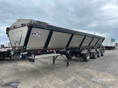 2018 ABS 48 ft Quad/A Live Bottom Trailer