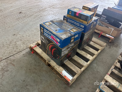 Quantity of (2) Power Fist Retractable Air Hose Reel (Unused)