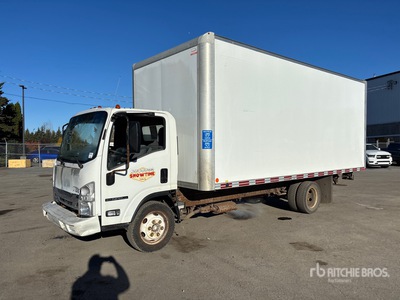 2018 Isuzu NPR 4x2 Van Truck