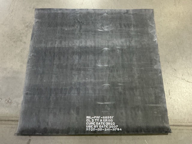 (95) Corgistics M6855/1A-101227Solid Rubber Sheets