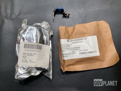 (39) Loop Clamps, (4) Relays & Assorted Items