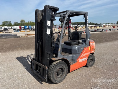 2007 Toyota 8FGU25 6000 lb Pneumatic Tire フォークリフト
