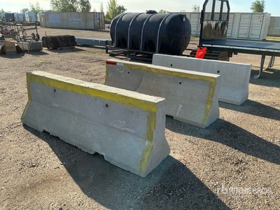 Quantity of (3) Concrete Barriers