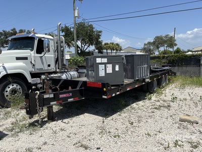 2023 Pitts TA12 24 ft T/A Equipment Trailer