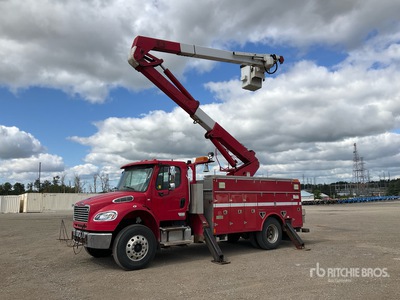Posi-Plus 400-46-A 46 ft on 2009 Freightliner M2 106 4x2 Camion Nacelle