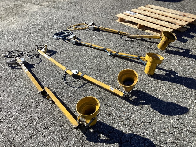 (4) Folding Dock Lights