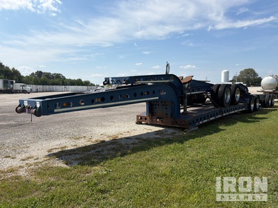1981 Cozad 21 ft 16-Wheel Equipment Trailer