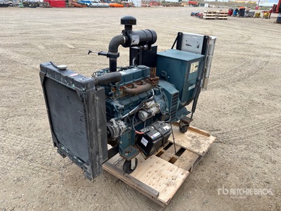 2008 Kubota 28 kW Skid-Mounted Groupe électrogène