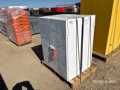 Quantity of (2) Flammable Liquid Cabinet and Hydraulic Fittings Cabinets