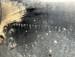 General Appearance with Frame Stamp Serial Number/VIN Photo