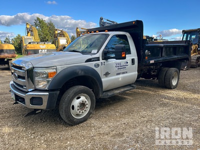 2016 Ford F-550 XL 4x4 S/A Dump Truck