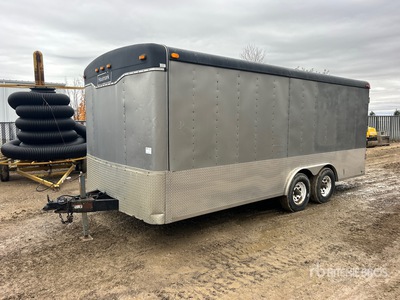 1997 Haulmark 18 ft T/A مقطورة ذو كبينة مغلقة