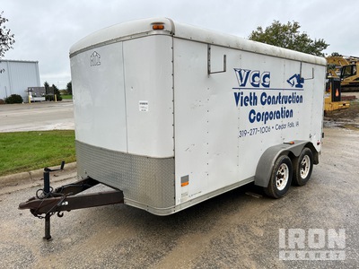2006 Middlebury MST7X14TA2 14 ft T/A Enclosed Trailer