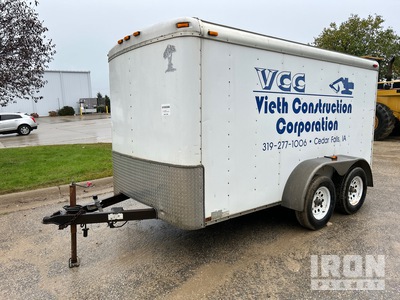 2007 Atlas 12 ft T/A Utility Trailer