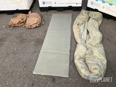 (10) Sleeping Bags, (25) Assault Packs & (31) Self-Inflating Sleeping Mats
