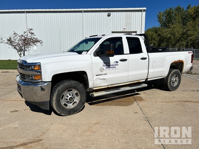 2016 Chevrolet Silverado 2500HD 4x4 Extended Cab Pickup