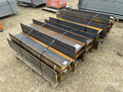 Quantity of Pallets of Wide Flange Beam Off Cuts