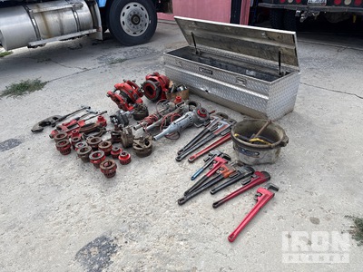 Quantity of Boxes of Ridgid Electric tools Utensili