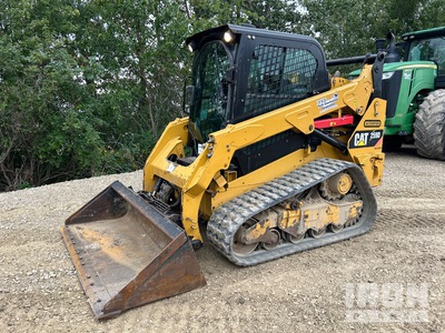 Cat 259DW Two-Speed لودر بجنزير