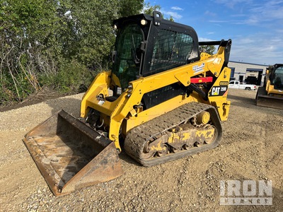 Cat 259D Two-Speed لودر بجنزير