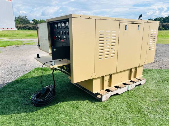 25kW Diesel Generator Set w/ Power Distribution Cord