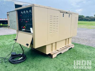 2013 25KW Diesel Generator w/ Power Distribution Cord