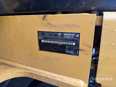 2018 Cat 308E2 CR Excavadora de Cadenas
