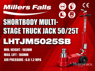Multiquip 50 ton Multi Stage Short Body Truck Jack