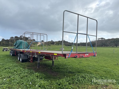 2001 Barker 6 m Bogie/A Rimorchio a cassone fisso