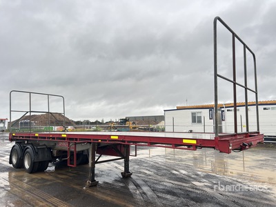 2001 Barker 8.6 m Bogie/A Remolque caja abierta