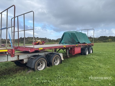 2001 Barker 8.6 m Bogie/A Rimorchio a cassone fisso