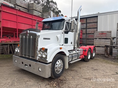 2008 Kenworth T408 SAR 6x4 T/A Sleeper Truck Tractor