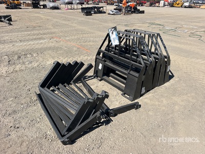 Quantity of (6) 2026 Mower King SAll100 48 in Skid Steer Forks