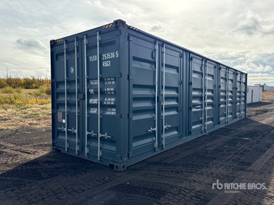 2026 40 ft High Cube Multi-Door Conteneur de stockage