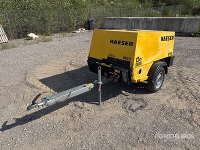 2015 Kaeser M50 Compresseur Sur Essieu Compresseur à air