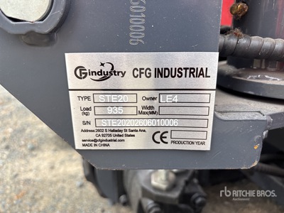 2026 CFG STE20 Mini Excavator (Unused)