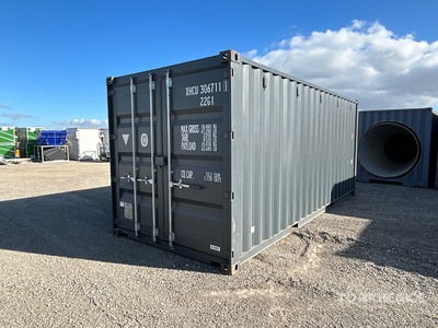2026 Standard 20GP Storage Container (Unused)