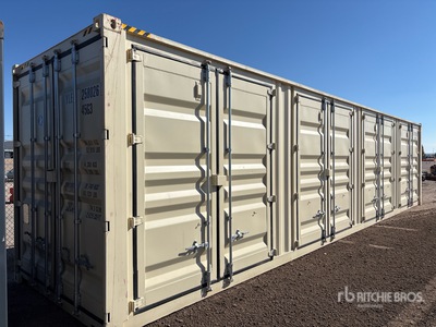 2026 40 ft High Cube Multi-Door Open-Sided 40HCOS Storage Container (Unused)