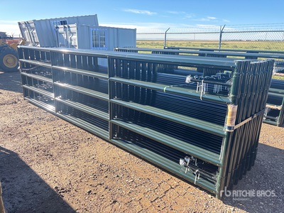 Quantity of (16) 2024 BYT MRG160 16 ft x 4 ft Magnum Ranch Portail pour bétail (Unused)