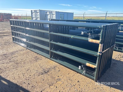 Quantity of (16) 2024 BYT MRG160 16 ft x 4 ft Magnum Ranch Portail pour bétail (Unused)